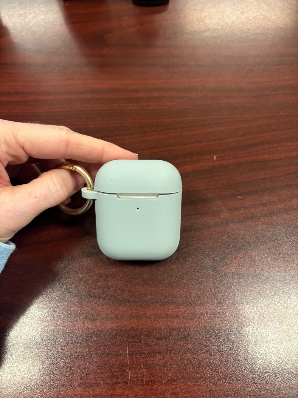 Apple AirPods with silcone case - Mint